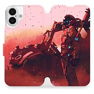 Mobiwear Flip Book for Apple iPhone 16 Plus - MA09S - Phone Case