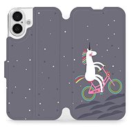 Mobiwear Flip Book for Apple iPhone 16 Plus - V024P - Phone Case