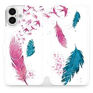 Mobiwear Flip Book for Apple iPhone 16 Plus - MR08S - Phone Case