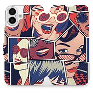 Mobiwear Flip Book for Apple iPhone 16 Plus - VP18P - Phone Case