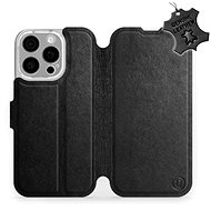 Mobiwear Flip book, leather for Apple iPhone 16 Pro - Black - L_BLS - Phone Case