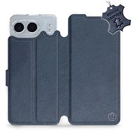Mobiwear Flip book, leather for OnePlus Nord 4 5G - Blue - L_NBS - Phone Case