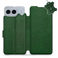 Mobiwear Flip book, leather for OnePlus Nord 4 5G - Green - L_GRS - Phone Case