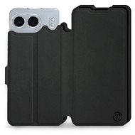 Mobiwear Soft Touch Flip Book for OnePlus Nord 4 5G - Black - Phone Case
