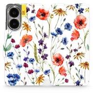 Mobiwear flip knížkové pro POCO X7 Pro - Kvítí - Phone Case