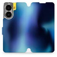 Mobiwear flip knížkové pro POCO X7 Pro - Modrý odstín - Phone Case