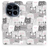 Mobiwear flip book for POCO X7 - Puss - Phone Case