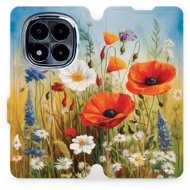 Mobiwear flip knížkové pro POCO X7 - Letní louka - Phone Case