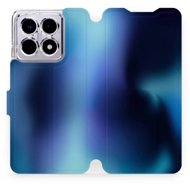 Mobiwear flip book for Xiaomi 14T - Blue shade - Phone Case