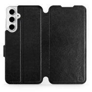 Mobiwear flip book for Samsung Galaxy A16 4G/5G - Black - Phone Case