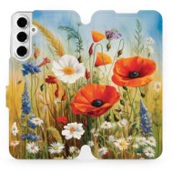Mobiwear flip book for Samsung Galaxy A16 4G/5G - Summer Meadow - Phone Case