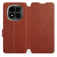 Mobiwear flip knížkové pro Xiaomi Redmi Note 14 Pro Plus 5G - Hnědé - Phone Case