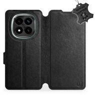 Mobiwear leather flip book for Xiaomi Redmi Note 14 Pro Plus 5G - Black - Phone Case