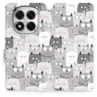 Mobiwear flip book for Xiaomi Redmi Note 14 Pro 5G - Cats - Phone Case