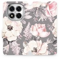 Mobiwear flip knížkové pro Xiaomi Redmi Note 14 Pro 5G - Květy - Phone Case