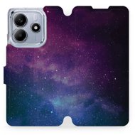 Mobiwear flip knížkové pro Xiaomi Redmi Note 14 5G - Mlhovina - Phone Case