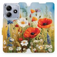 Mobiwear flip book for Xiaomi Redmi Note 14 5G - Summer Meadow - Phone Case