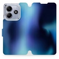 Mobiwear flip knížkové pro Xiaomi Redmi Note 14 5G - Modrý odstín - Phone Case