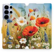 Mobiwear flip knížkové pro Samsung Galaxy S25 Ultra - Letní louka - Phone Case