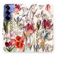 Mobiwear flip knížkové pro Samsung Galaxy S25 Plus - Louka - Phone Case