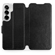 Mobiwear flip knížkové pro Samsung Galaxy S25 - Černé - Phone Case