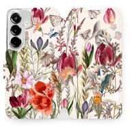 Mobiwear flip book for Samsung Galaxy S25 - Meadow - Phone Case
