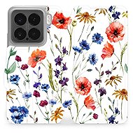 Mobiwear flip knížkové pro Xiaomi 15 - Kvítí - Phone Case