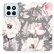 Mobiwear flip knížkové pro Honor X6b - Květy - Phone Case
