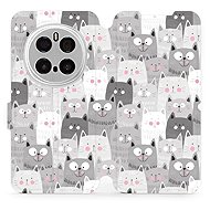 Mobiwear flip knížkové pro Honor Magic7 Pro 5G - Kočičky - Phone Case