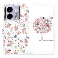Mobiwear flip knížkové pro POCO M7 Pro 5G - Strom - Phone Case