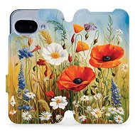 Mobiwear flip book for Google Pixel 9a - Summer Meadow - Phone Case