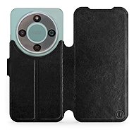 Mobiwear Flip Case for Honor Magic8 Lite - Black - Phone Case