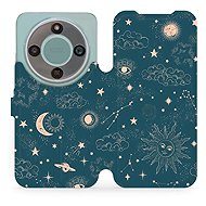 Mobiwear Flip Case for Honor Magic8 Lite - VP14S Universe - Phone Case