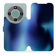 Mobiwear Flip Case for Honor Magic8 Lite - VP68S Blue Shade - Phone Case