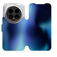 Mobiwear Flip Case for Honor Magic6 Pro - VP68S Blue Shade - Phone Case