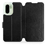 Mobiwear Flip Case for OnePlus 15R - Black - Phone Case