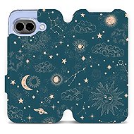 Mobiwear Flip Case for Google Pixel 10a - VP14S Space - Phone Case