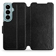 Mobiwear Flip Case for Samsung Galaxy S26 - Black - Phone Case