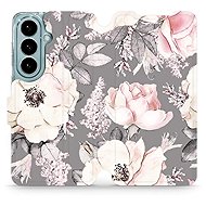 Mobiwear Flip Case for Samsung Galaxy S26 - MX06S Flowers - Phone Case
