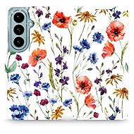 Mobiwear Flip Case for Samsung Galaxy S26 - MP04S Flowers - Phone Case