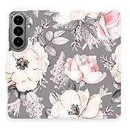 Mobiwear Flip Case for Samsung Galaxy S26 Plus - MX06S Flowers - Phone Case