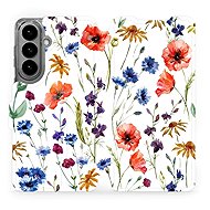 Mobiwear Flip Case for Samsung Galaxy S26 Plus - MP04S Flowers - Phone Case