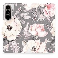 Mobiwear Flip Case for Samsung Galaxy A37 5G - MX06S Flowers - Phone Case
