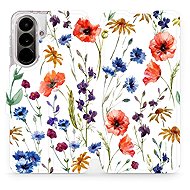 Mobiwear Flip Case for Samsung Galaxy A37 5G - MP04S Flowers - Phone Case