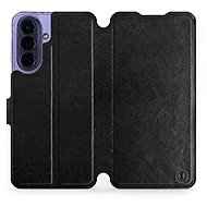 Mobiwear Flip Case for Samsung Galaxy A57 5G - Black - Phone Case