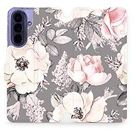 Mobiwear Flip Case for Samsung Galaxy A57 5G - MX06S Flowers - Phone Case