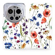 Mobiwear Flip Case for Xiaomi 17 Ultra - MP04S Flowers - Phone Case
