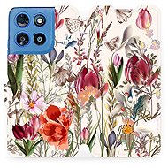 Mobiwear Flip Case for Motorola Moto G57 Power - MP01S Meadow - Phone Case