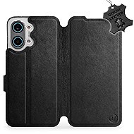 Mobiwear Leather Flip Case for Xiaomi POCO X8 Pro Max - Black - Phone Case