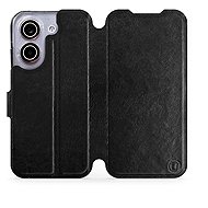 Mobiwear Flip Case for Xiaomi POCO X8 Pro - Black - Phone Case